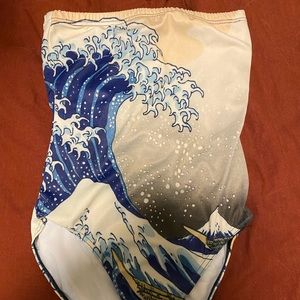 The Great Wave off Kanagawa swimsuit